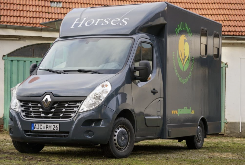 Unser neuer Pferdetransporter